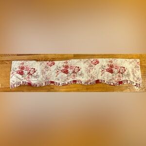 Waverly valences set of 3 curtains